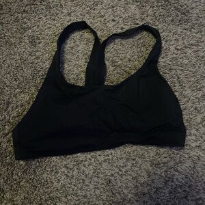 Athleta Black Bikini Top